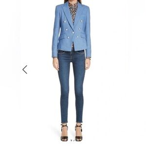 Veronica Beard Brooke 8.5 inch Skinny Wash Moritz Size 26